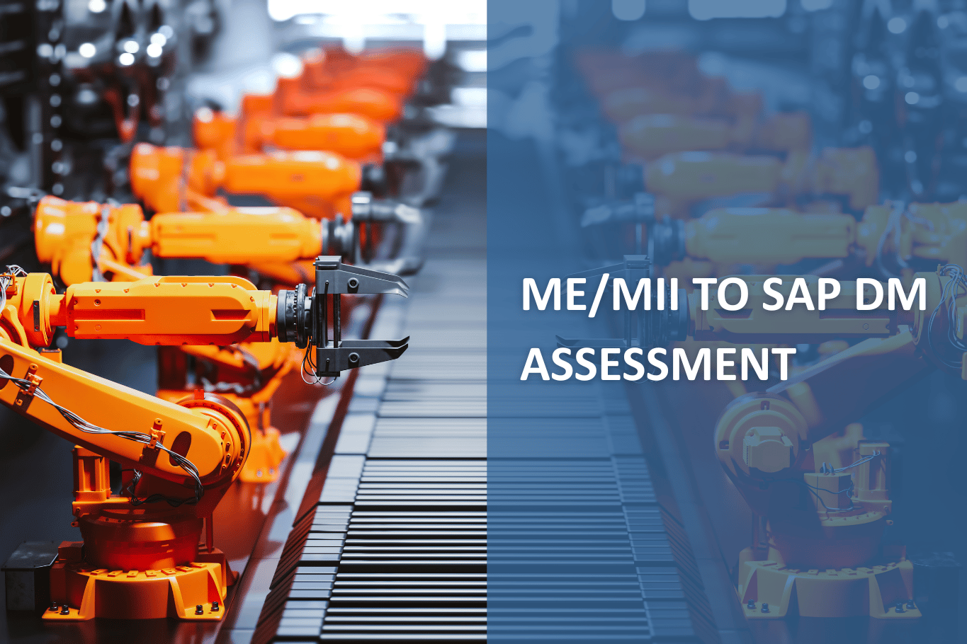 SAP DM assessment brochure cover – ME/MII to SAP DM