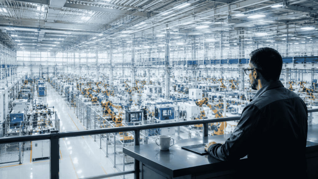 Shop floor operational changes with upgraded Digital manufacturing technology
