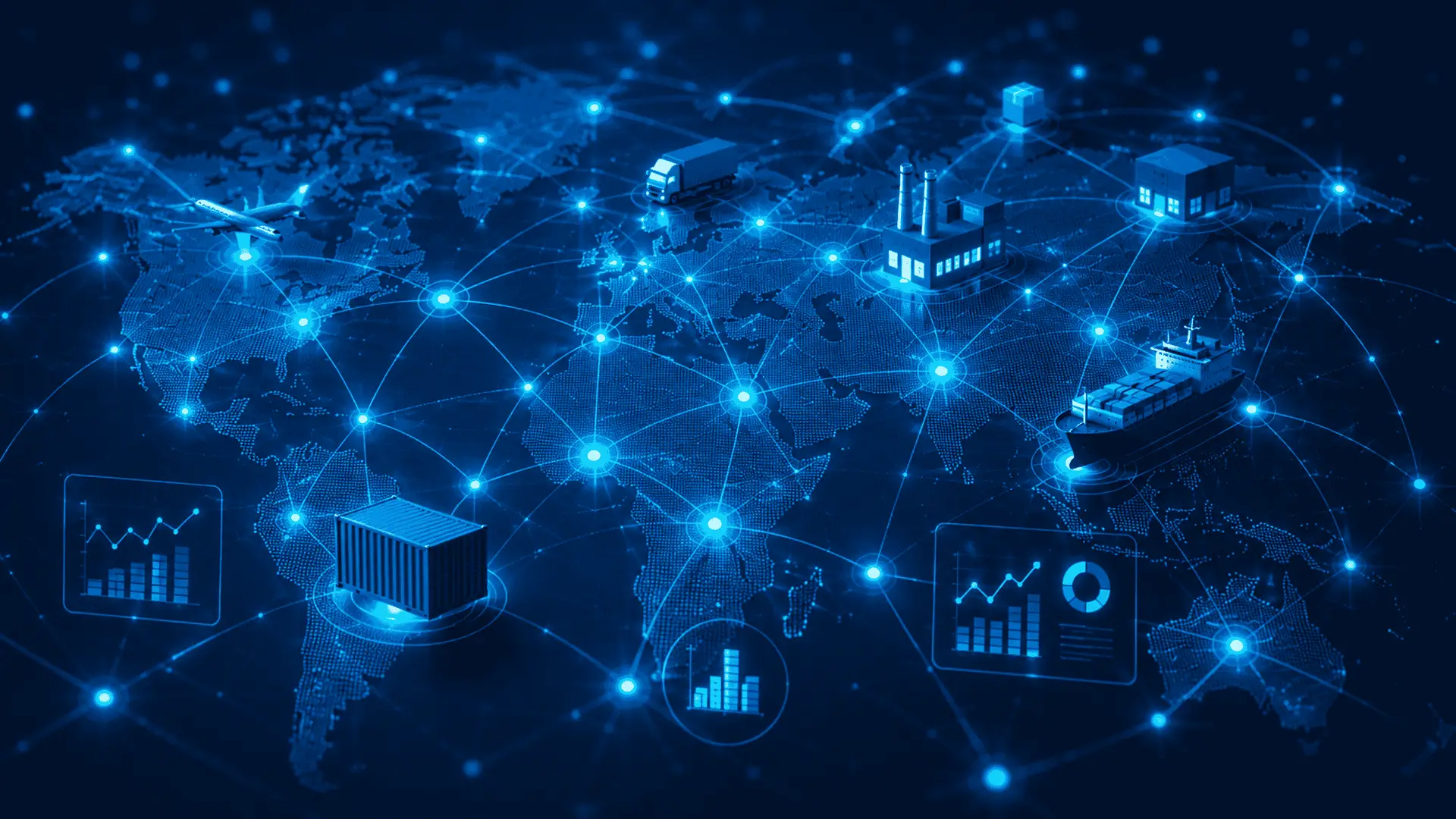 Blog Banner featuring Supply chain strategy concept