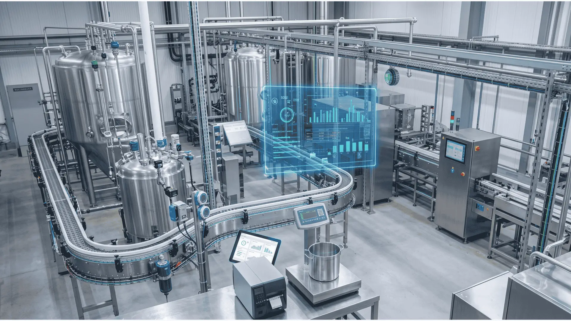 Digital manufacturing smart factory with Industry 4.0 technology picture