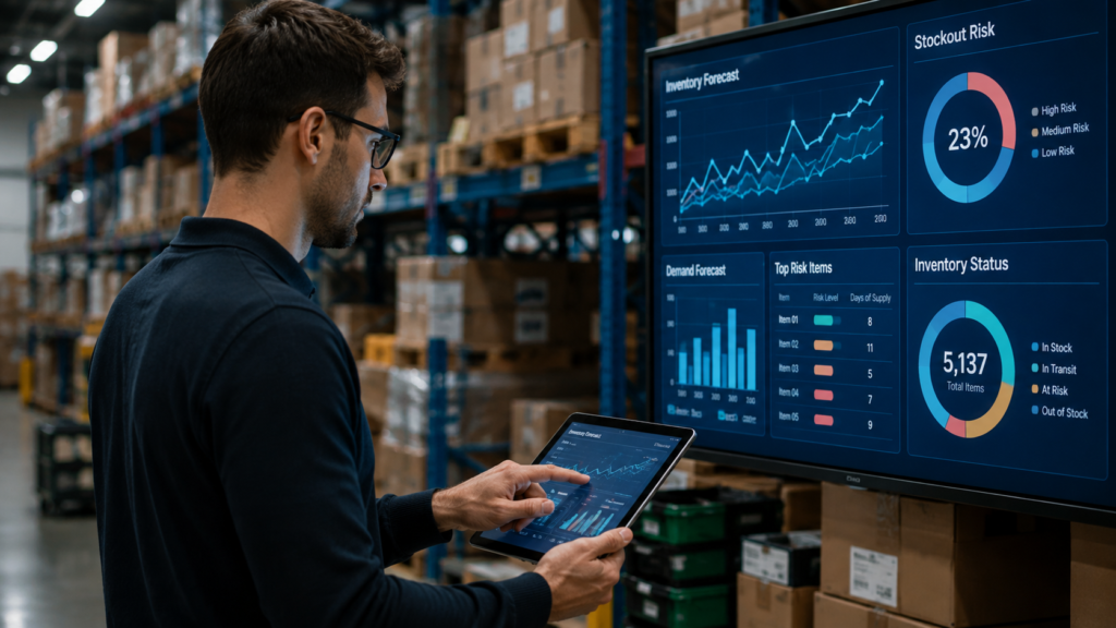 Predictive analytics in supply chain 