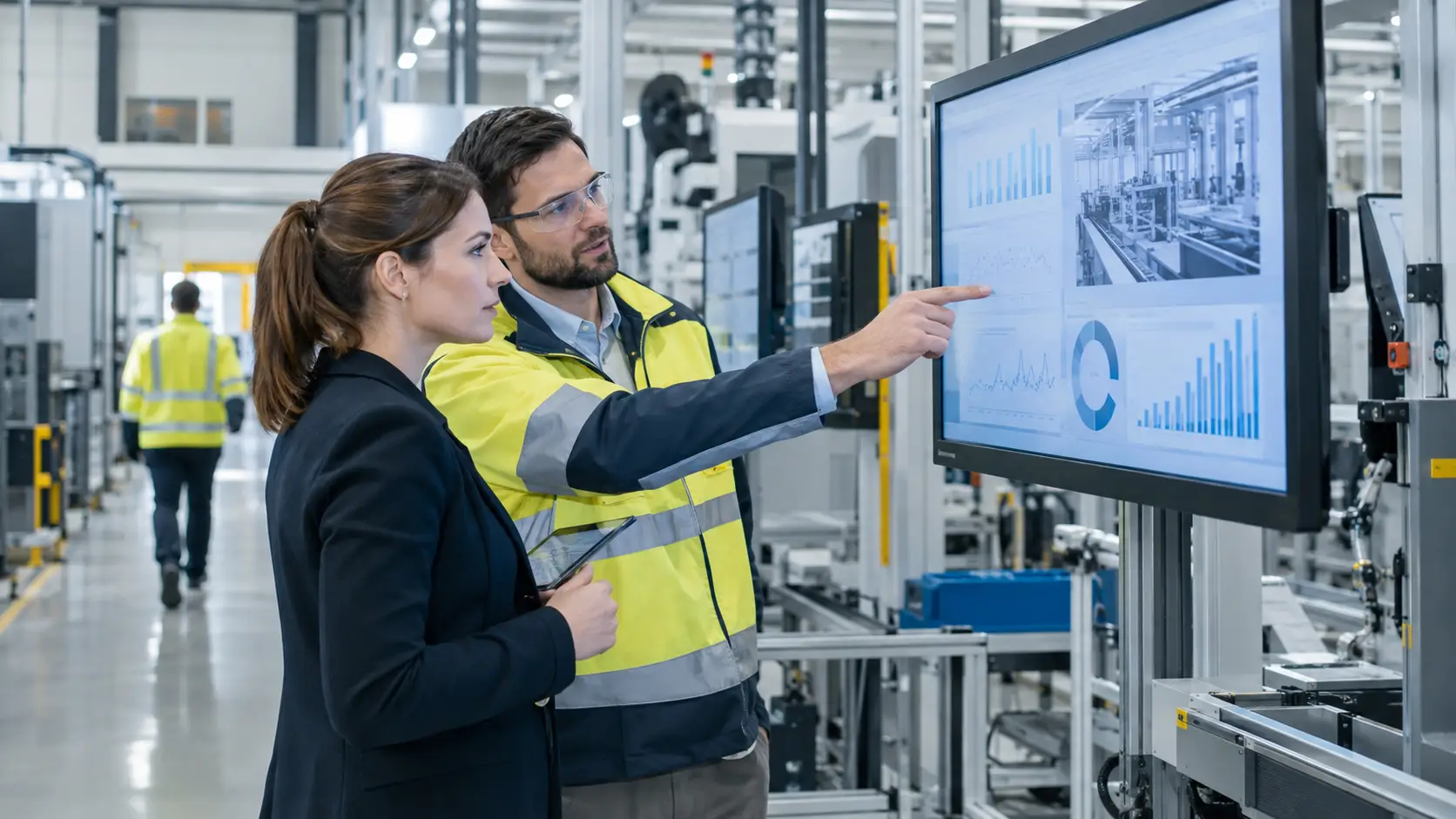 Image of modernized shop floor from legacy systems